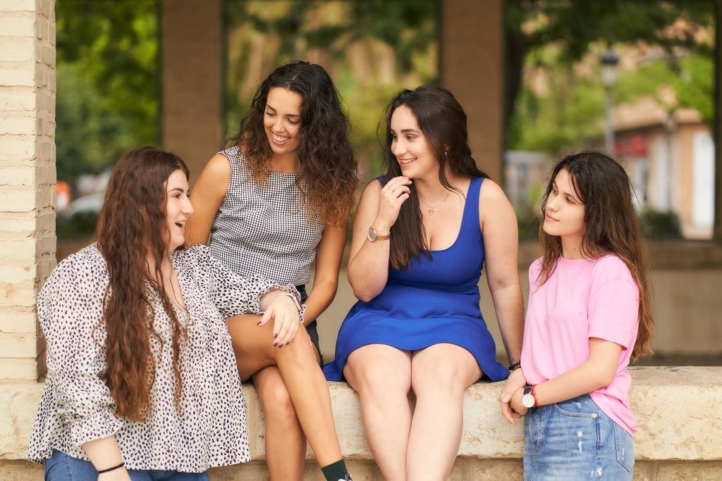 Young women socialising - NDIS