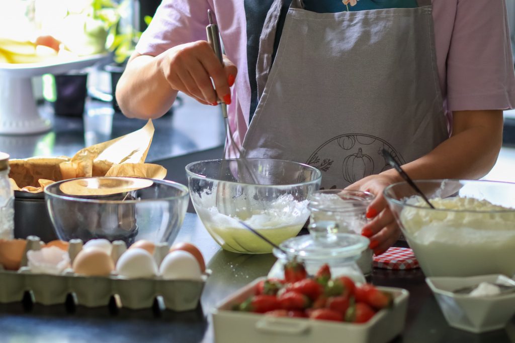 Girl baking - Spirit Care NDIS