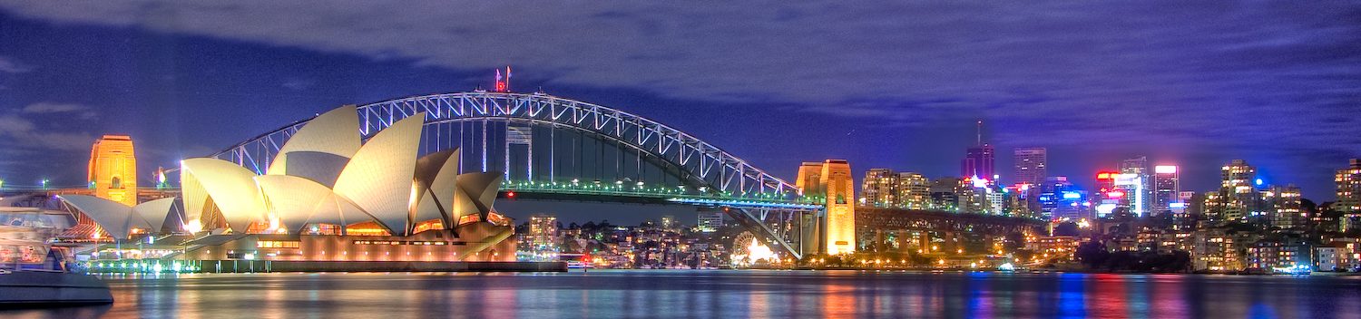 Sydney night view