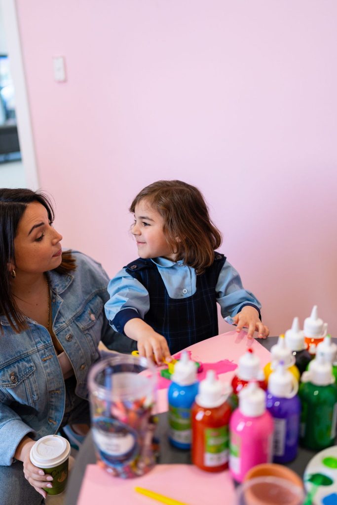 Girl enjoying Crafts at SpiritCare - NDIS