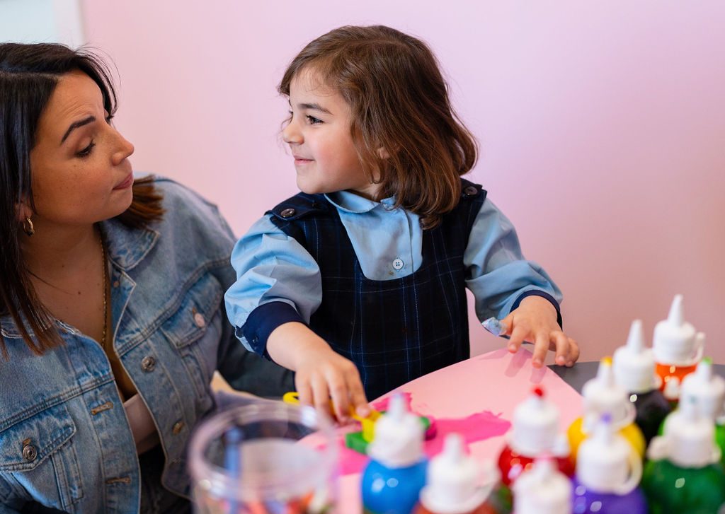 Girl enjoying Crafts at SpiritCare - NDIS